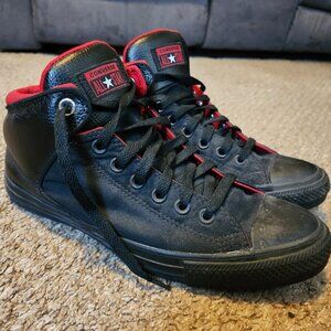 Converse All Star leather 164883C Chuck Taylor High Top Mens 9 Womens 11 Shoes
